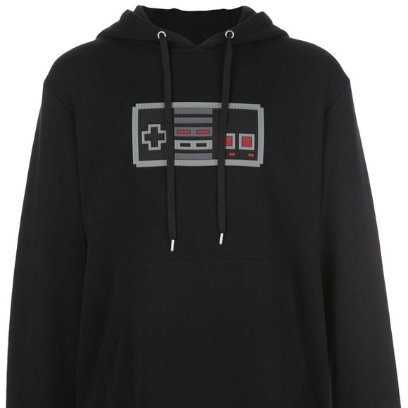 Mostly Heard Rarely Seen 8 Bit Gadget Print Hoodie - Picture 1 of 4